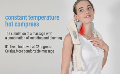 Shoulder and neck massager, deep tissue pain relief, deep neck and shoulder pain relief, the best gift