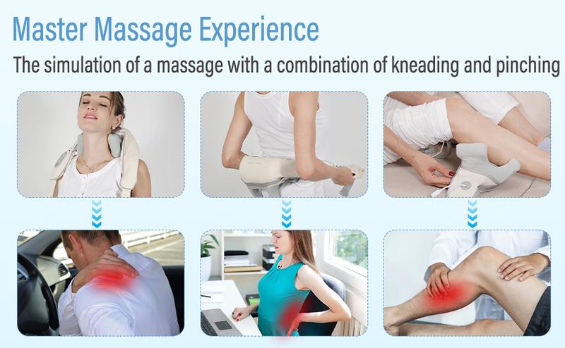 Shoulder and neck massager, deep tissue pain relief, deep neck and shoulder pain relief, the best gift