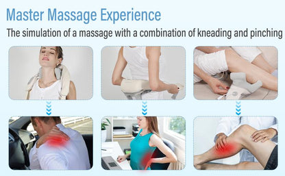 Shoulder and neck massager, deep tissue pain relief, deep neck and shoulder pain relief, the best gift