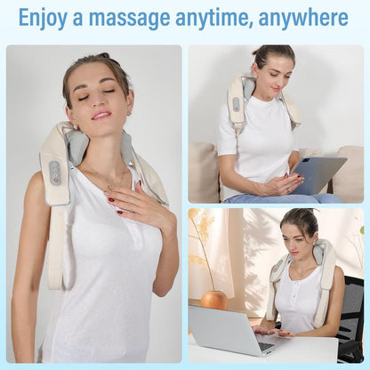 Shoulder and neck massager, deep tissue pain relief, deep neck and shoulder pain relief, the best gift